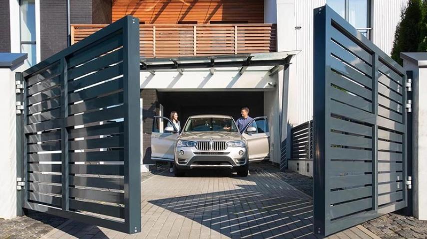 распашные ворота в Усть-джегуте